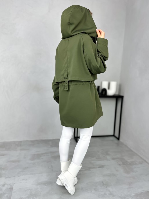 Kurtka Delari Khaki BIG SIZE Kurtka Delari Khaki BIG SIZE