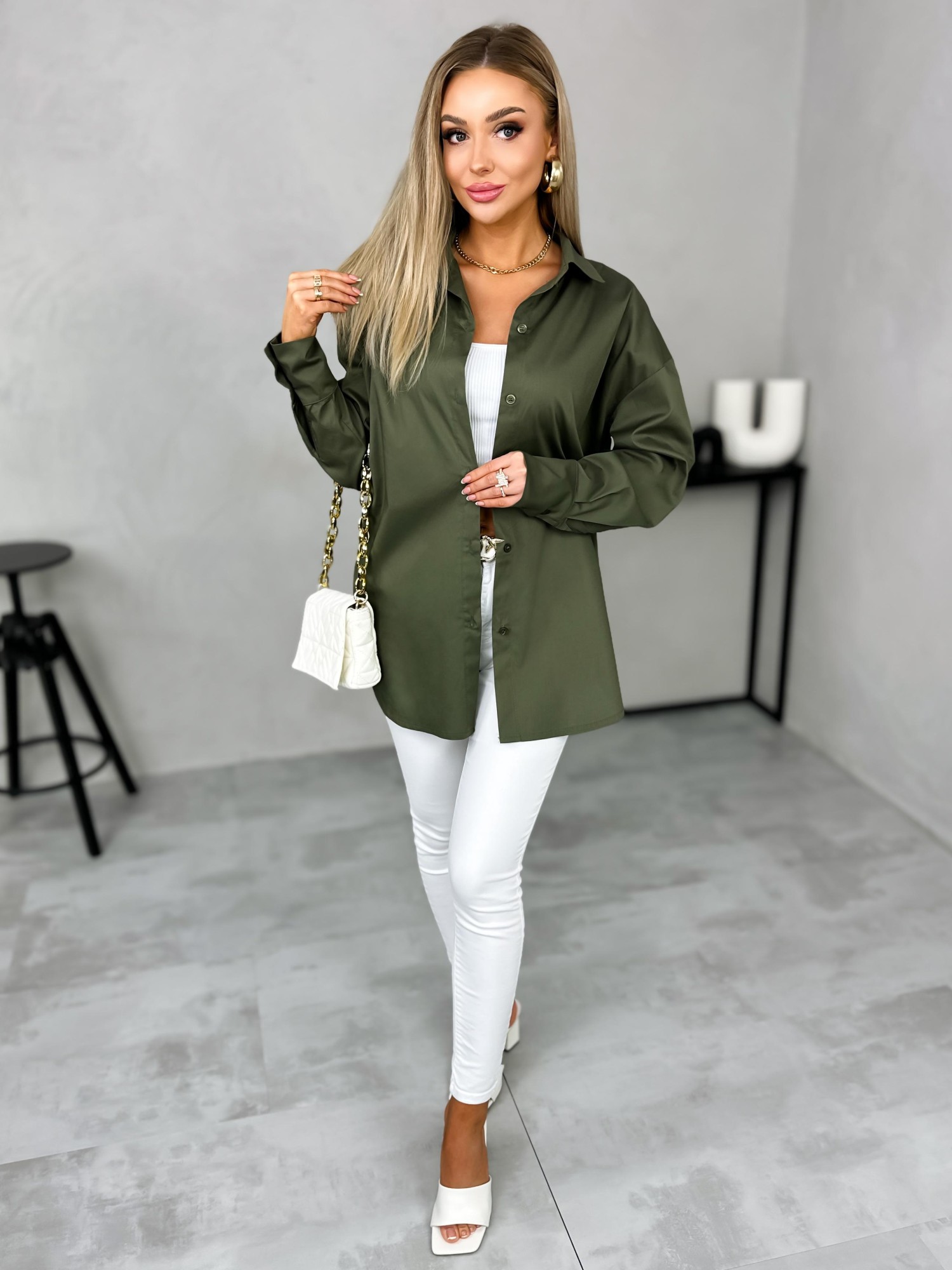Koszula Ricane Khaki Koszula Ricane Khaki