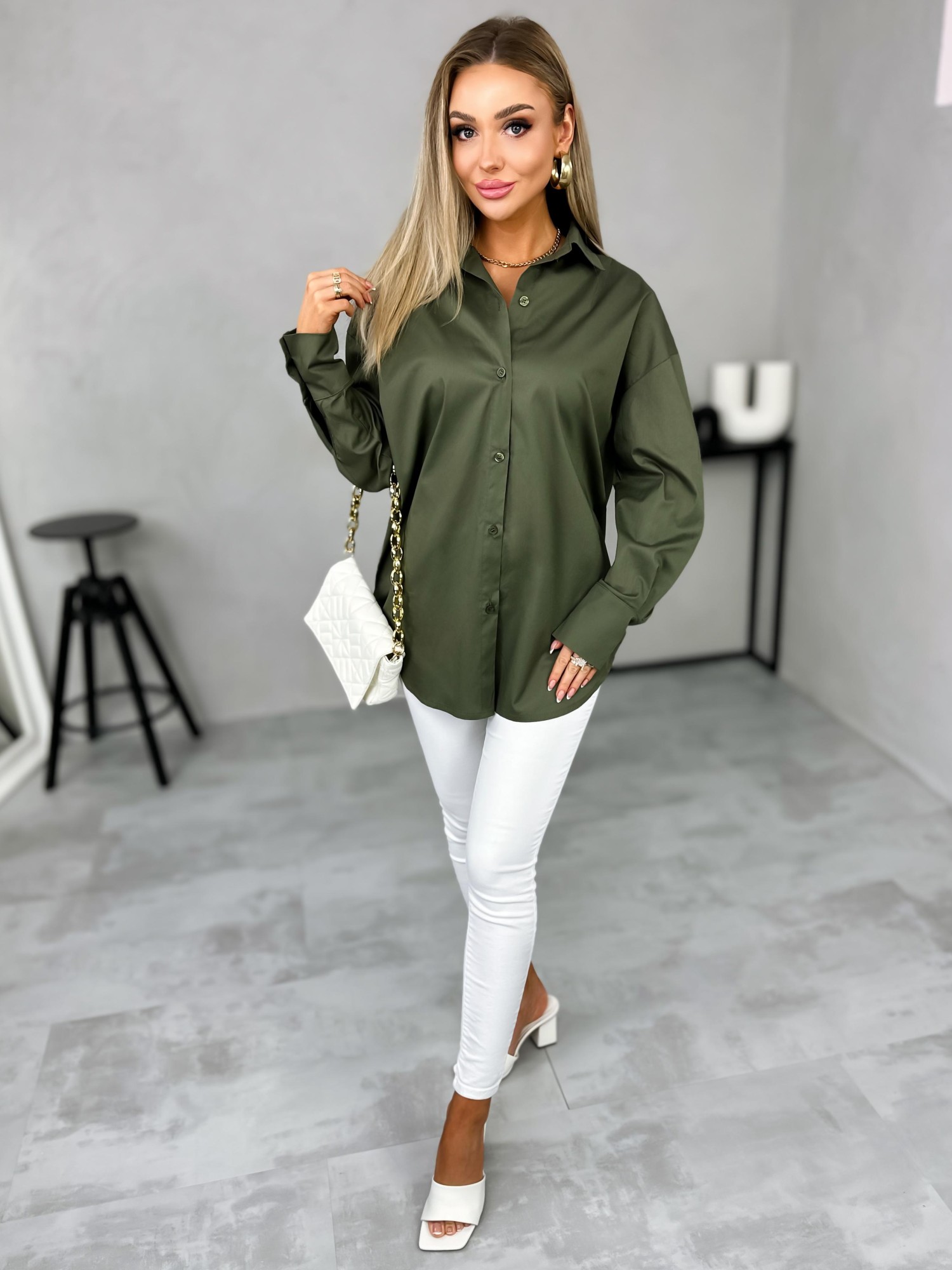 Koszula Ricane Khaki Koszula Ricane Khaki