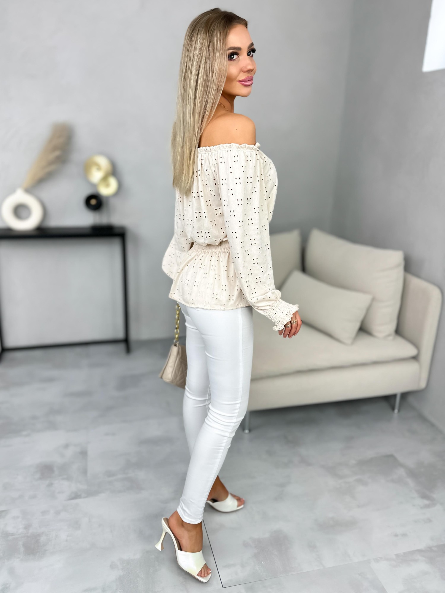 Bluzka Celina Jasny Beż Bluzka Celina Jasny Beż
