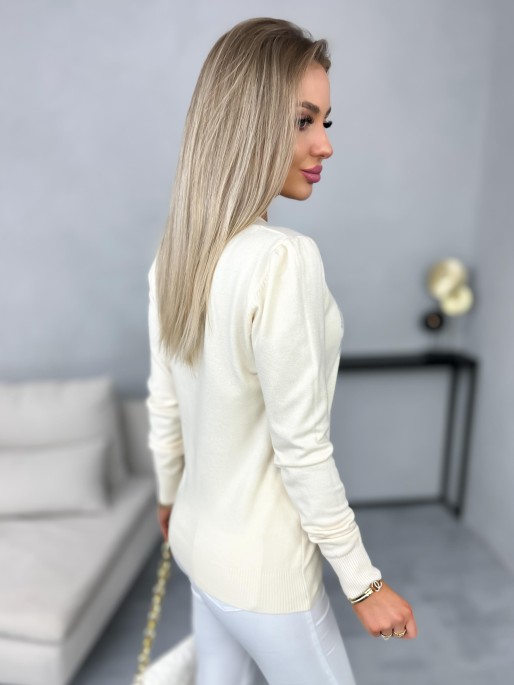 Sweter Cinzia Kremowy Sweter Cinzia Kremowy